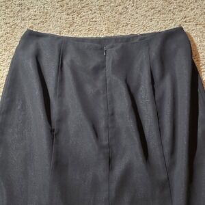 Spanx Skirt Womens Large Black A Line Knee Length Stretch Shapewear Control